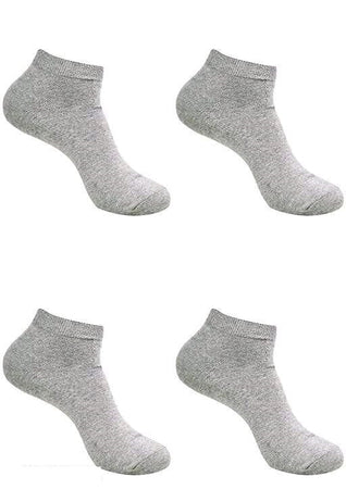 Women Solid Ankle Length Socks (Pack of 4)