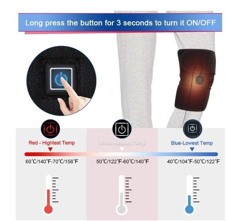 USB Electric Heated Knee Pads